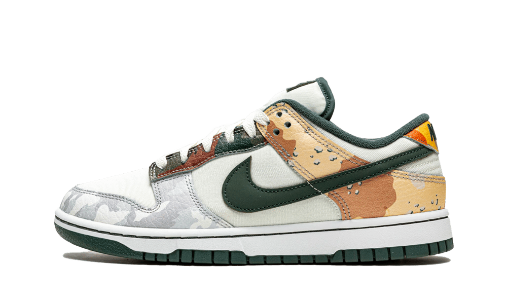Nike Dunk Low Sail Multi-Camo