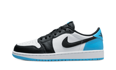 Air Jordan 1 Low Black Dark Powder Blue